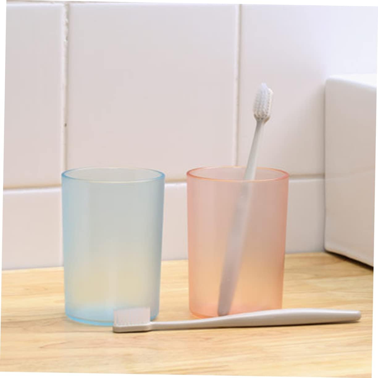 WOONEKY Toothbrush Cup for Boys and Girls