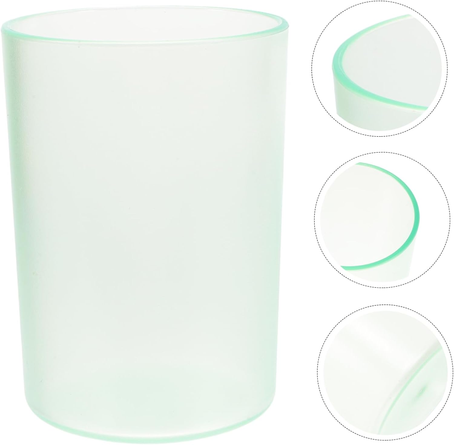Transparent Toothbrush Cup Gargle Mug for Home and Travel