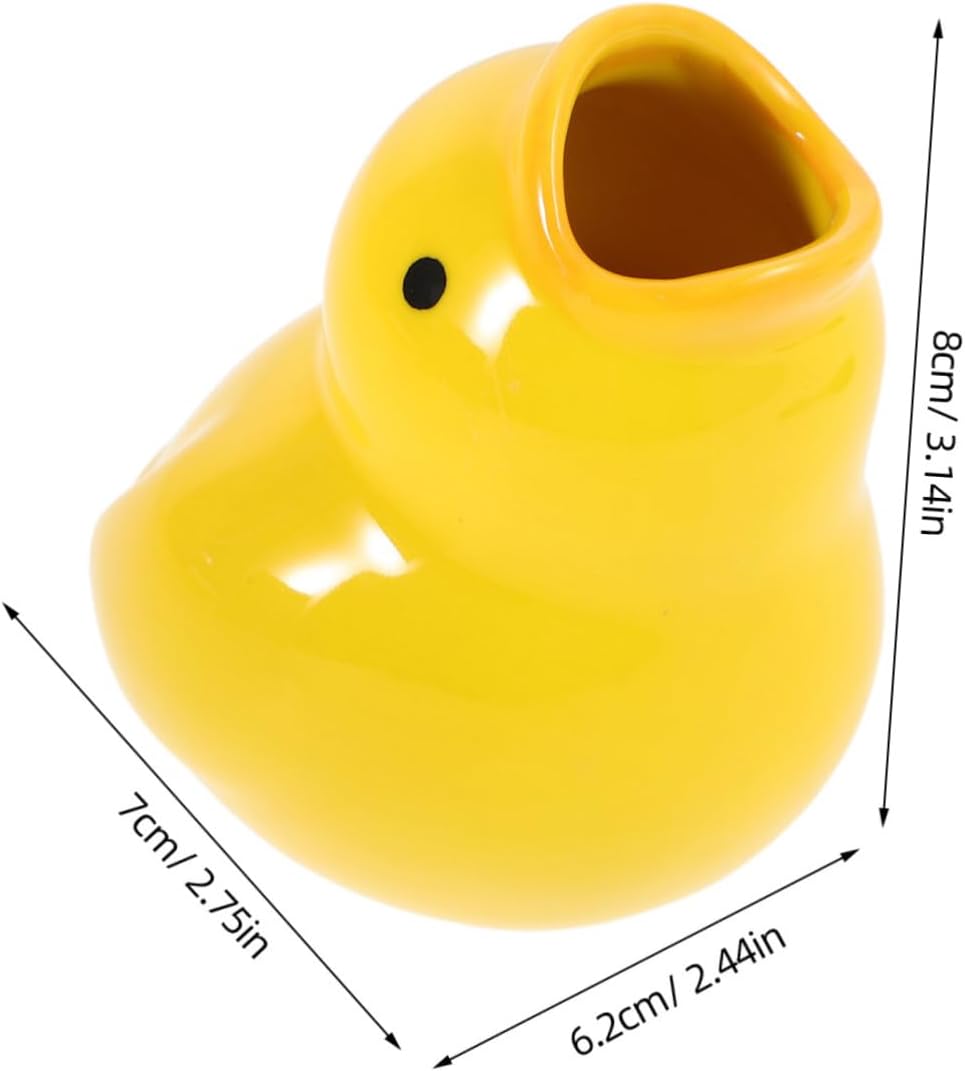 Adorable Cartoon Ceramic Toothbrush Organizer