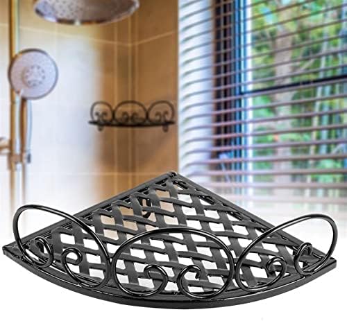 BAHELS Corner Shower Caddy Iron Art Storage Rack