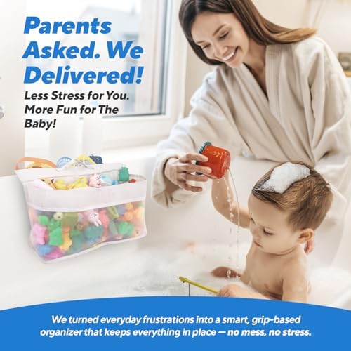 Wehruom Baby Bath Mesh Toy Organizer