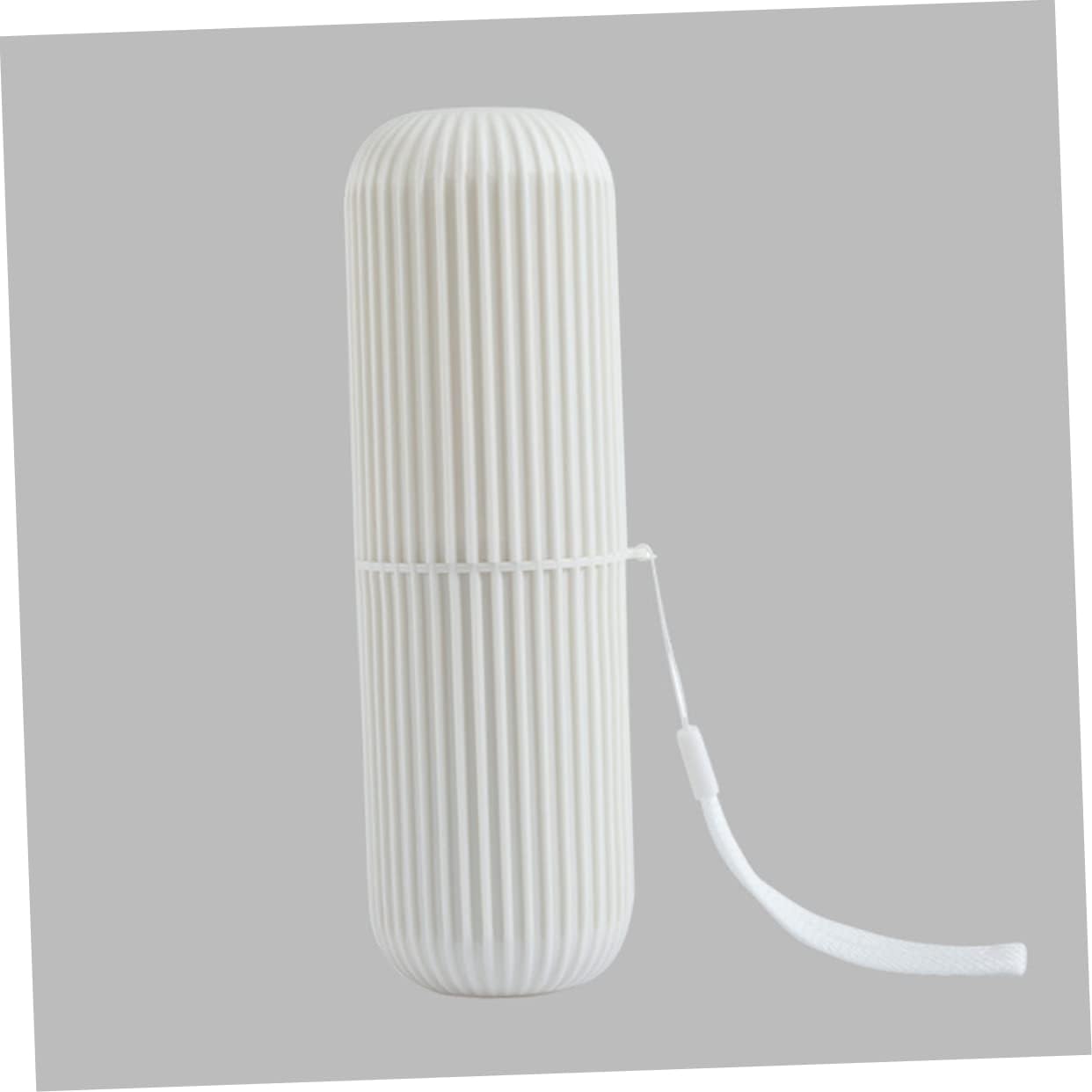 Travel Toothbrush Case with Brushing Cup and Organizer