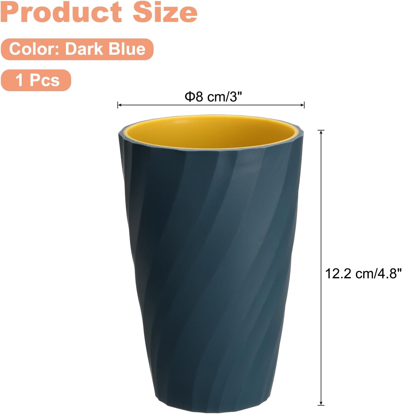 Fastship uxcell Reusable Oral Care Cup