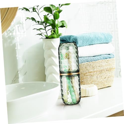 Travel Toothbrush and Mouthwash Holder Portable Case