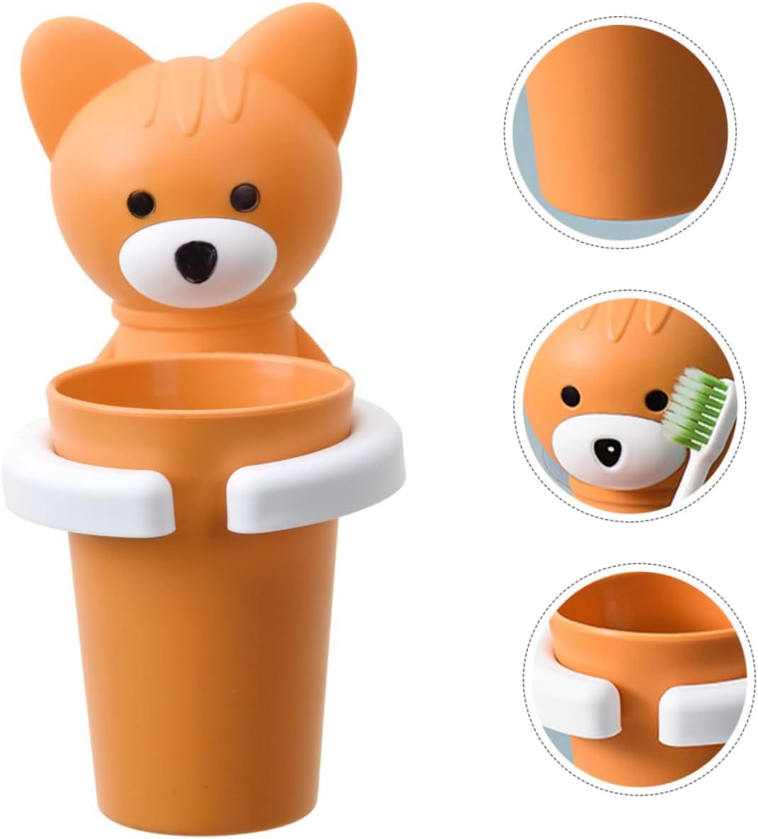 GALPADAWall-Mounted Toothbrush Holder for Bathroom - Organizes Your Toothbrushes Perfectly