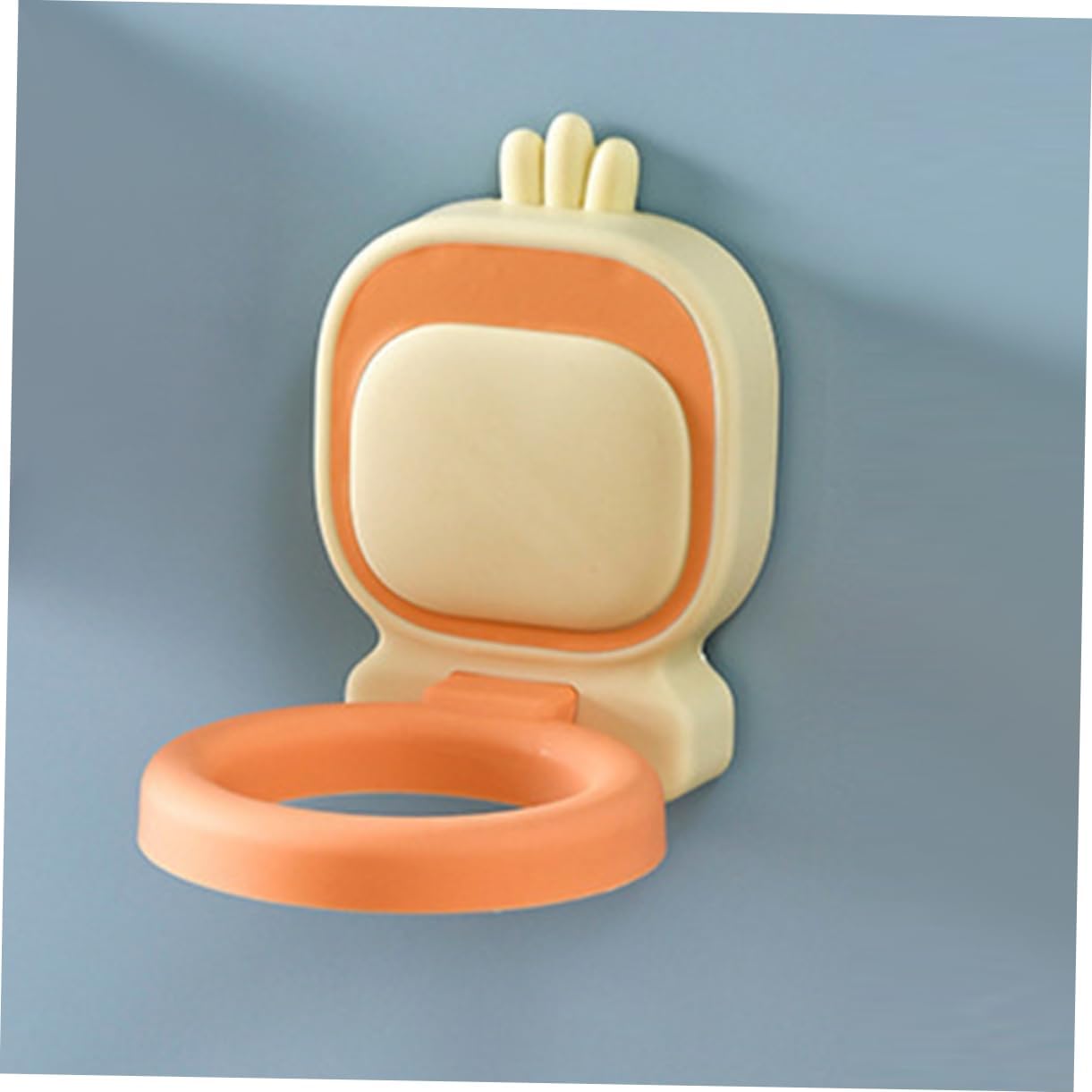 Cute Wall-Mounted Toothbrush Holder for Boys Girls in Bathroom