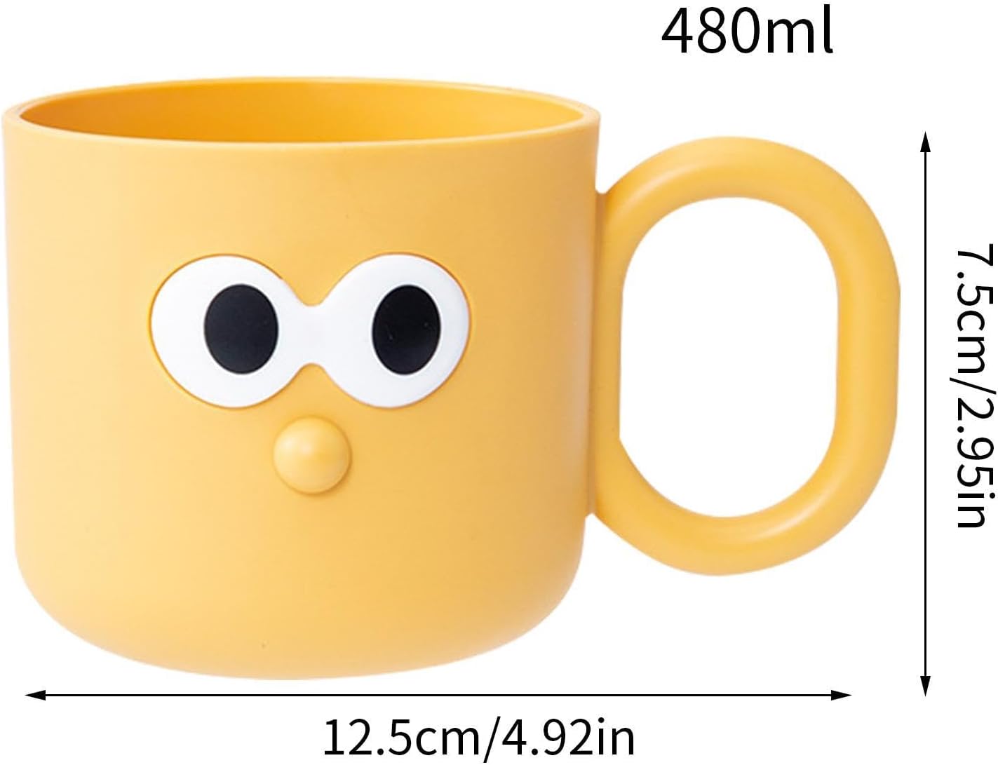 Charming Cartoon Toothbrush Cup for Kids Reusable EPRE