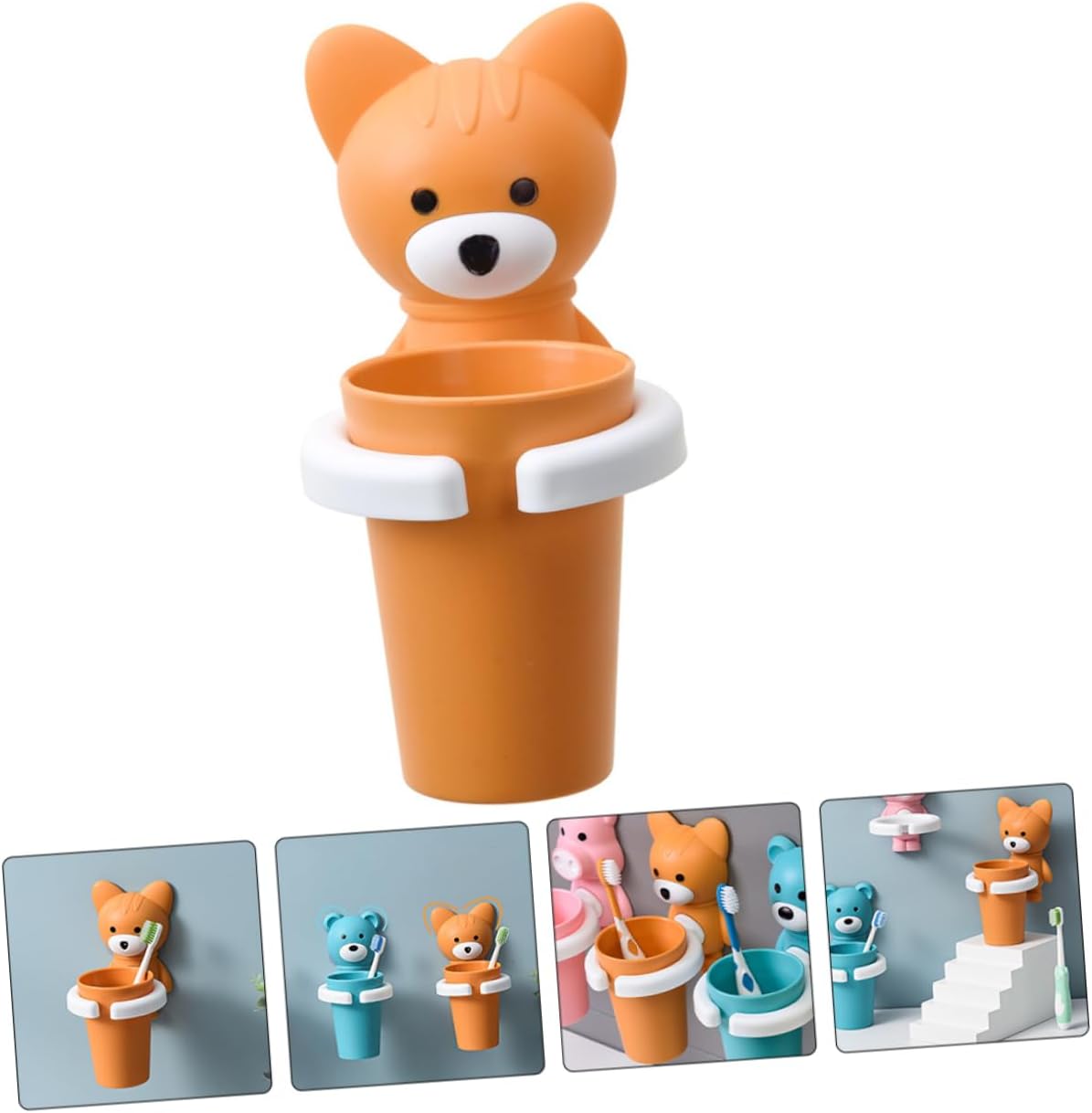 GALPADAWall-Mounted Toothbrush Holder for Bathroom - Organizes Your Toothbrushes Perfectly