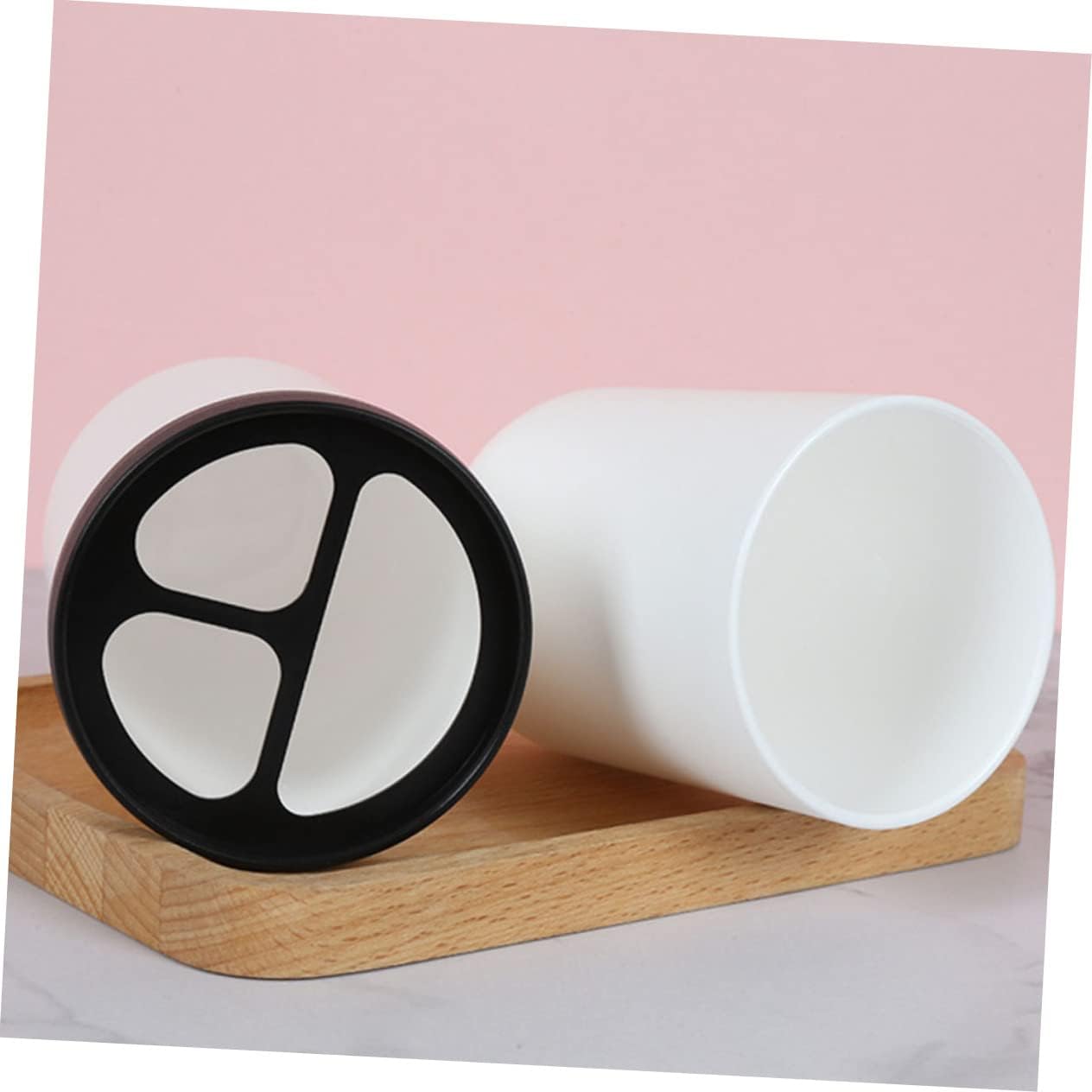 2-Piece Compact Travel Toothbrush Holder