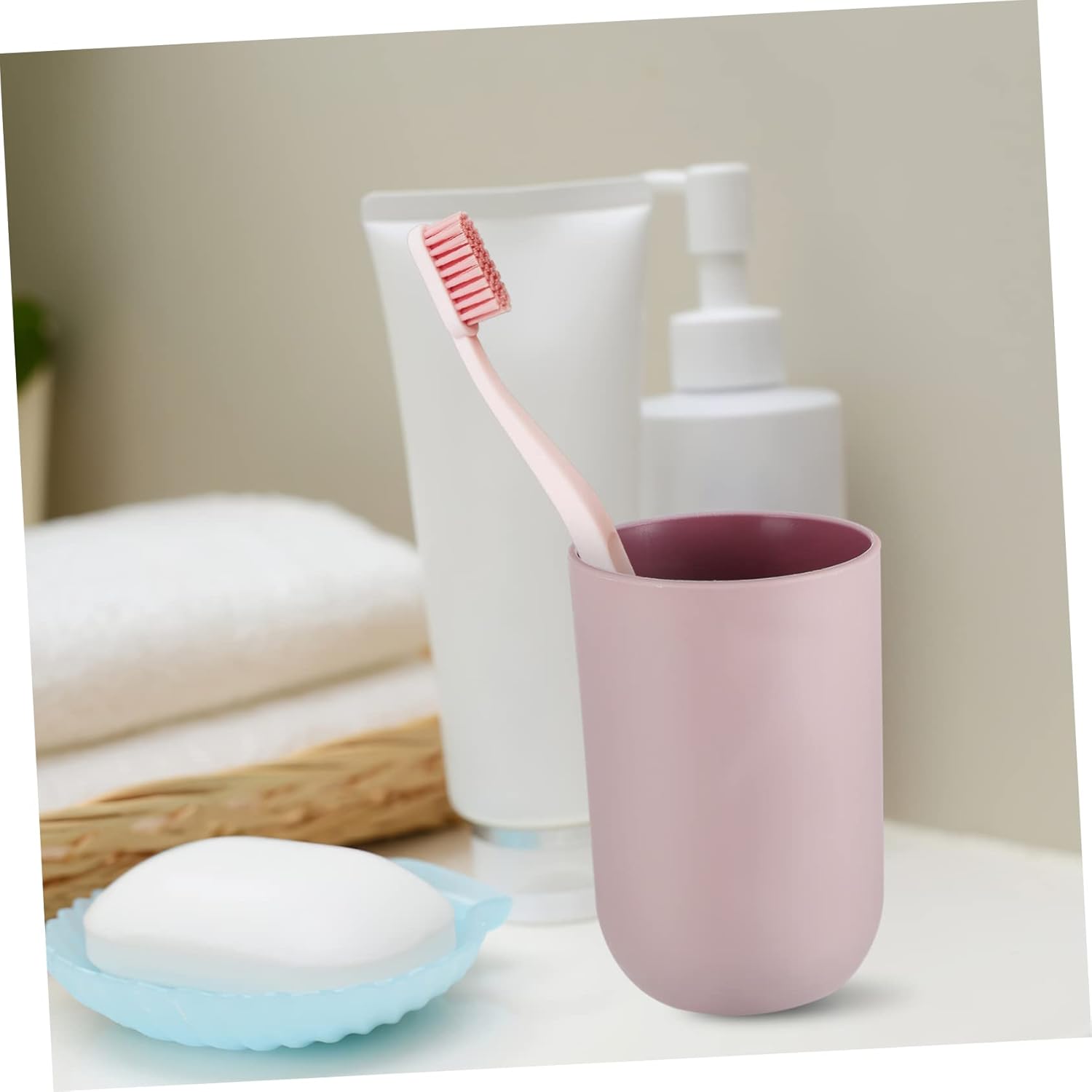 Precize Modern Toothbrush Cups Set