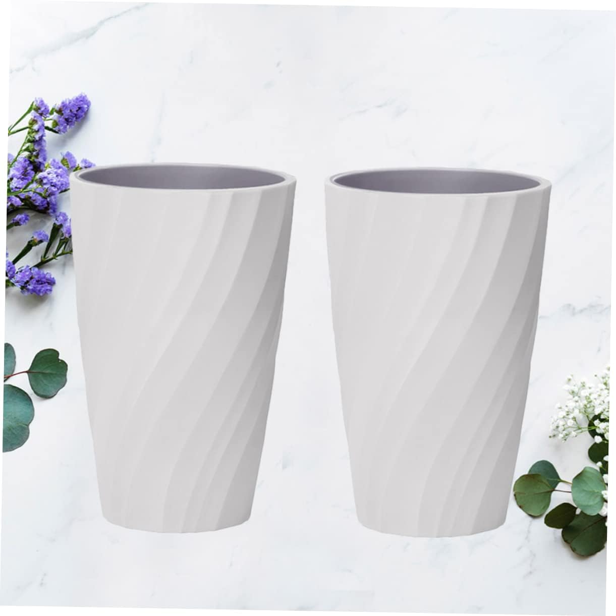 2pcs Portable Toothbrush Holder Gargle Cup for Home Travel
