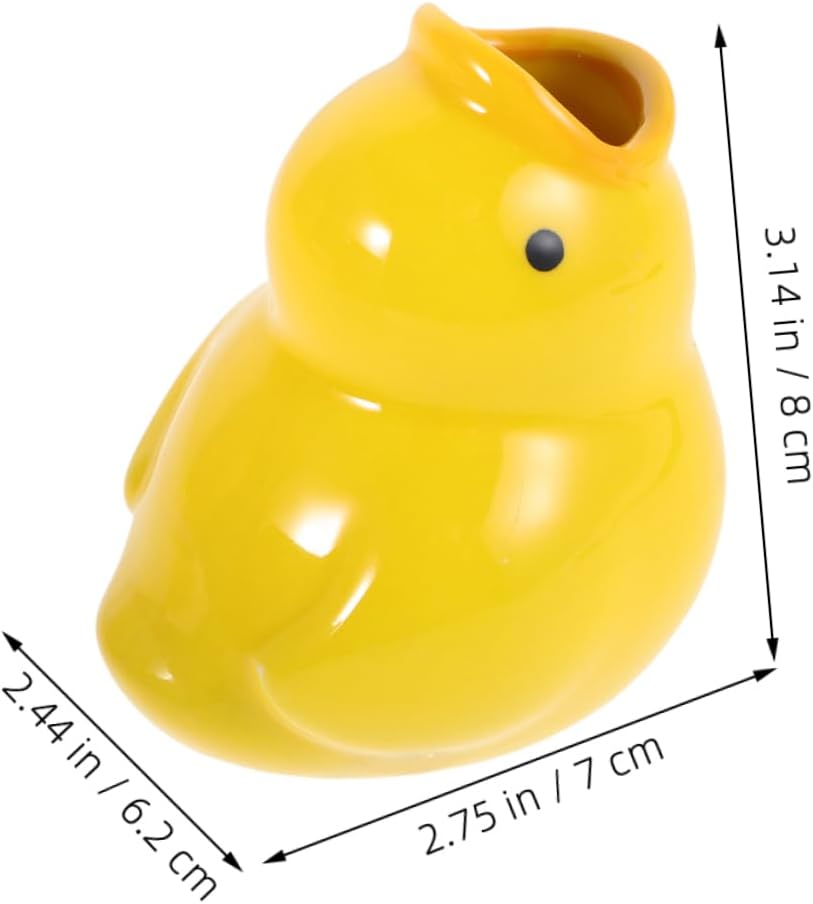 Adorable Travel-Friendly Ceramic Toothbrush Holder