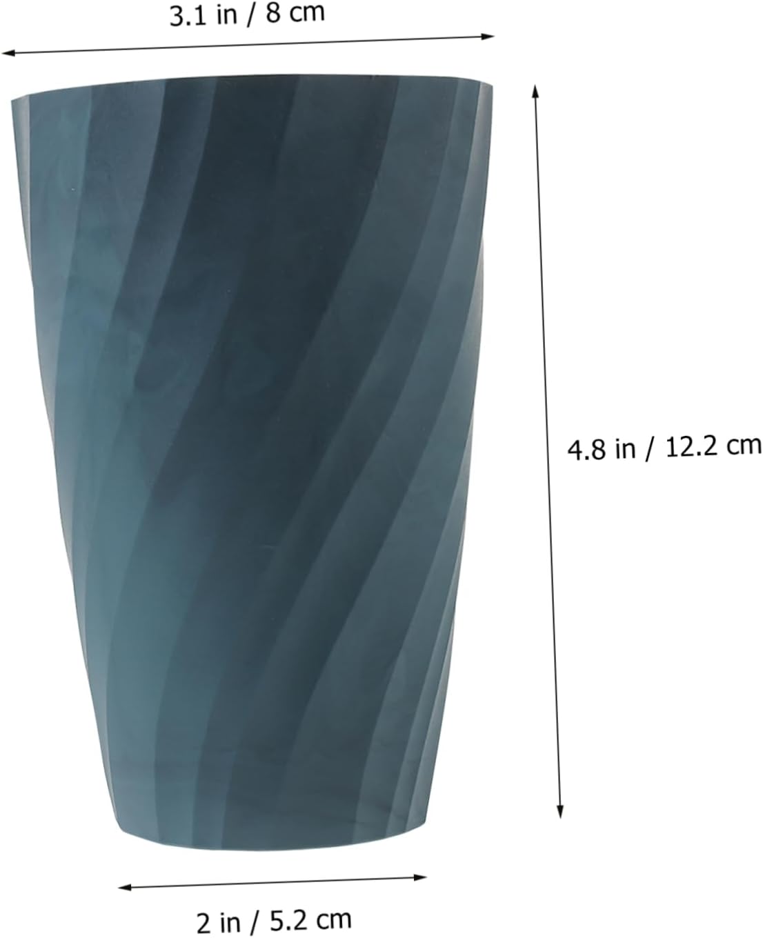 Reusable Plastic Toothbrush Tumbler