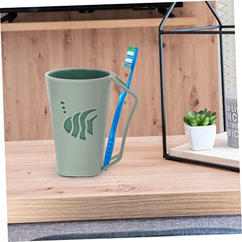 BRIGHTFUFU Reusable Toothbrush Toothpaste Holder