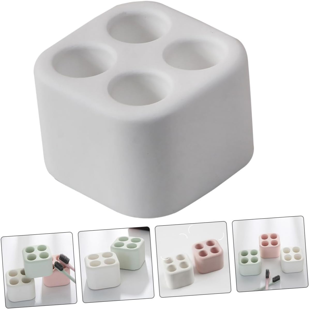 Welcome to the Clean Creators Compact Diatomite Toothbrush Holder