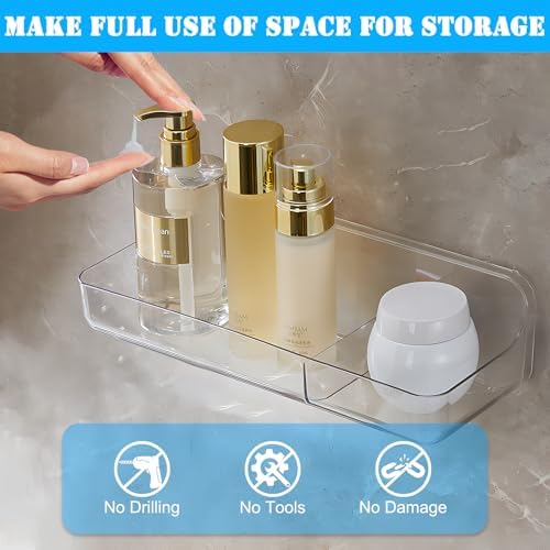 2PK Bath Toy Storage Holder for Bathtub Large