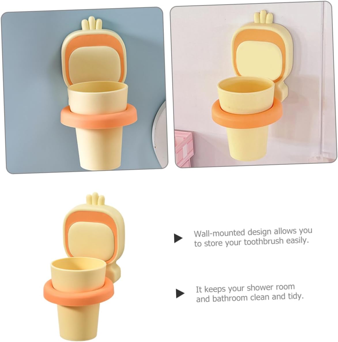 Along Came a Toothbrush Holder