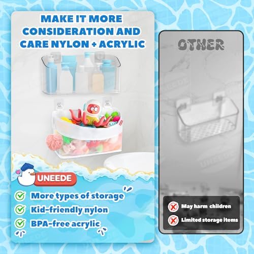 Double-Action Bath Organizer Set