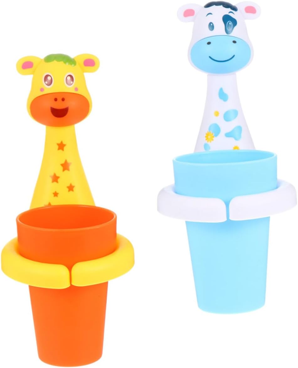 SOPOTUTU Cartoon Animal Toothbrush Holder