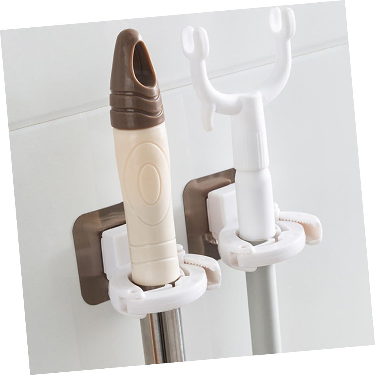 Cabilock 3pcs Wall Mounted Shower Gel Bottle Rack