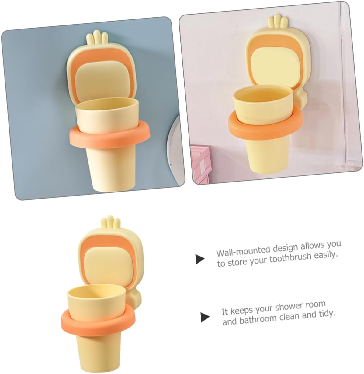 10-in-1 Space-Saving Wall-Mounted Holder for Kids and Adults