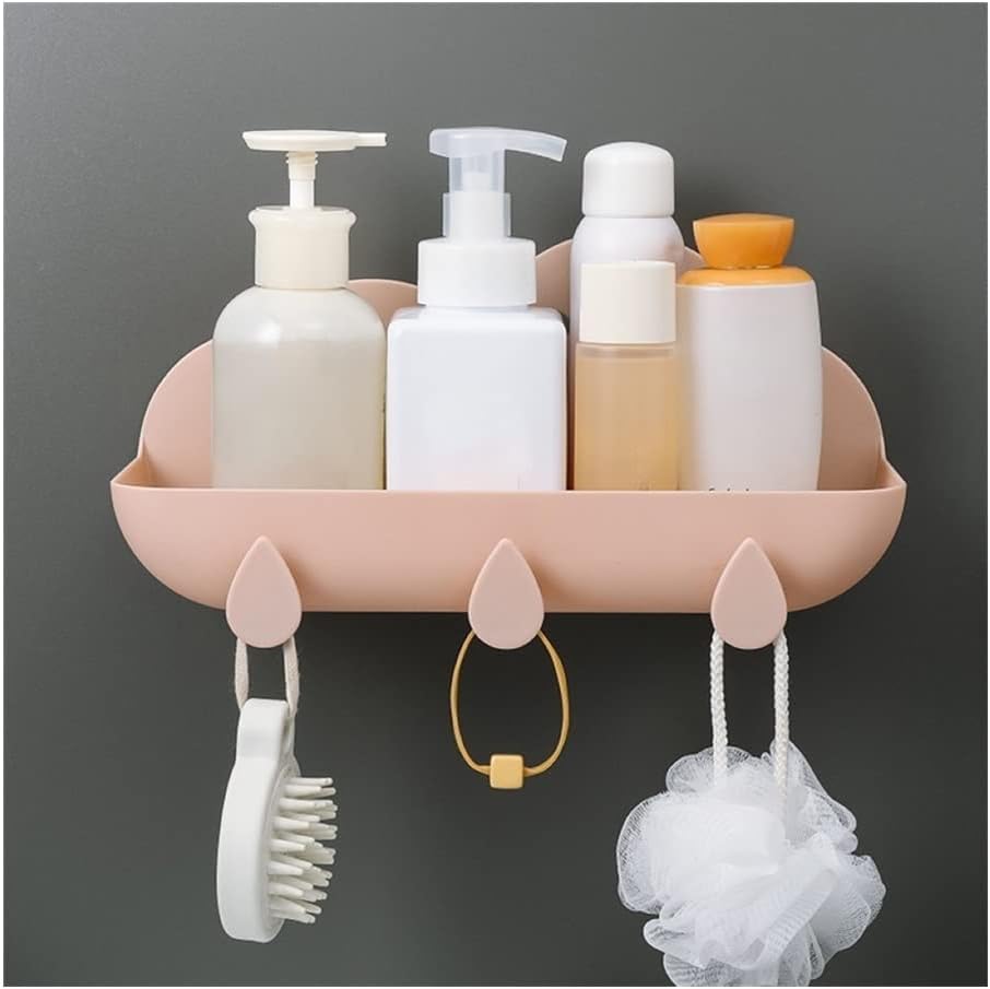 ANNBKA Pink Creative Pink Cloud-Shaped Shower Caddy