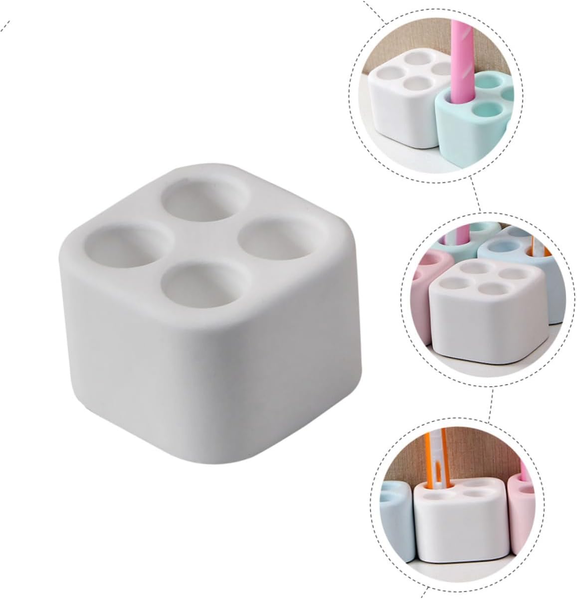 LIFKOME Diatomite Mini Toothbrush Holder