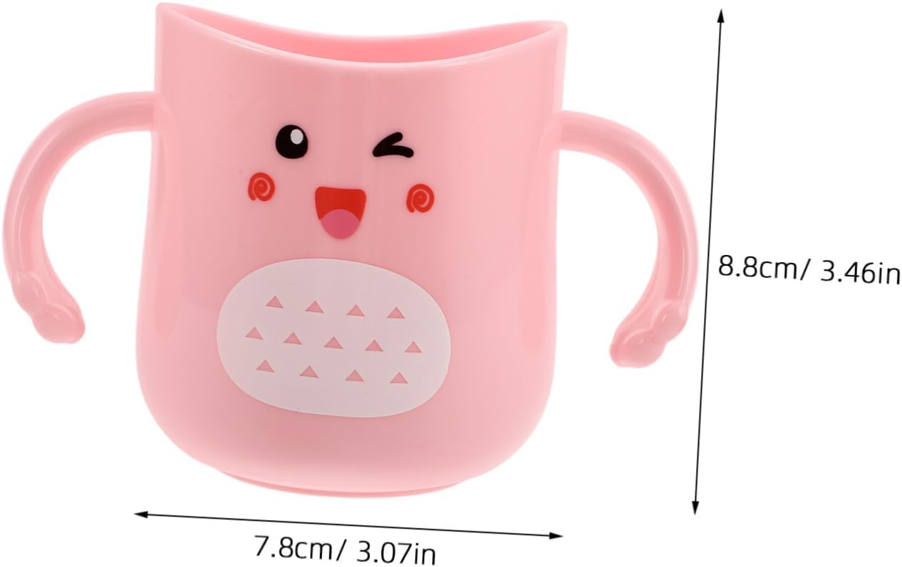 Abaodam Toothbrush Cup Cute Cartoon Design - Perfect for Boys Girls
