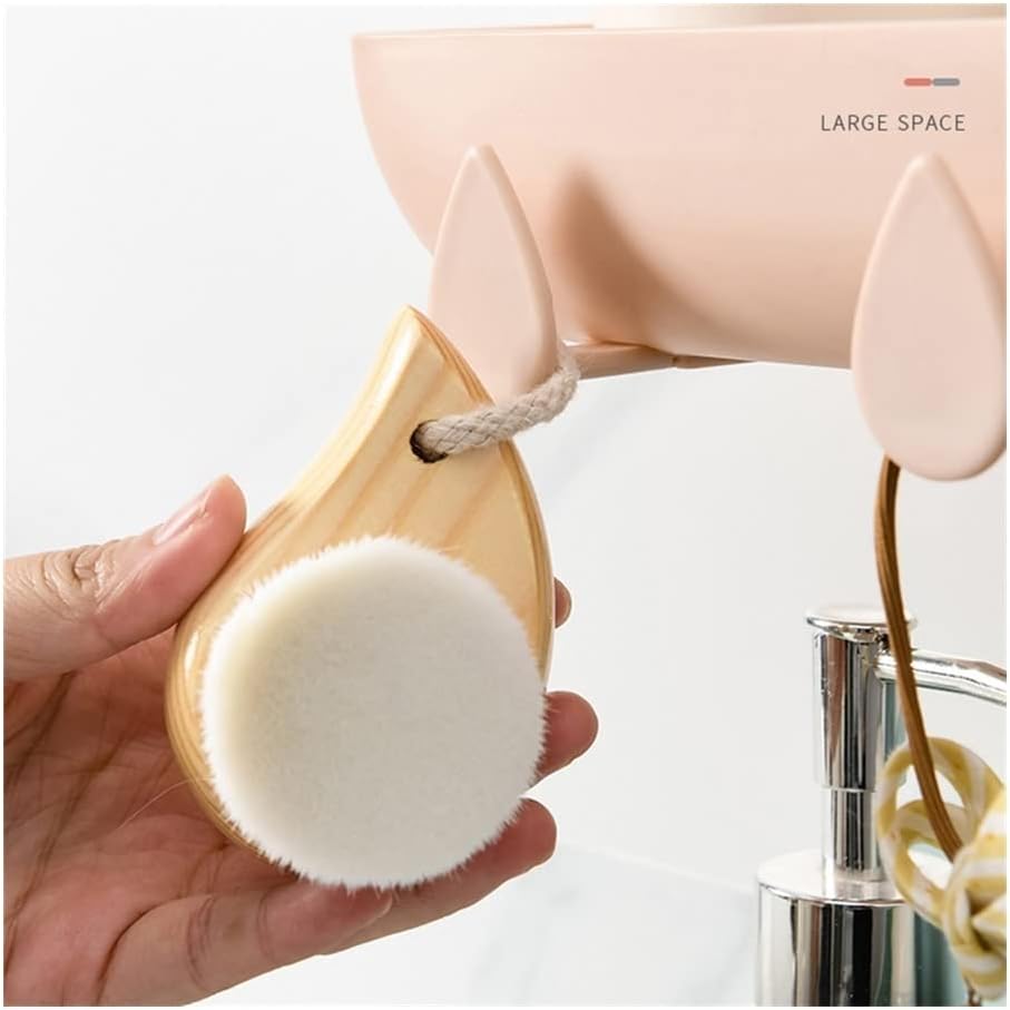 ANNBKA Pink Creative Pink Cloud-Shaped Shower Caddy
