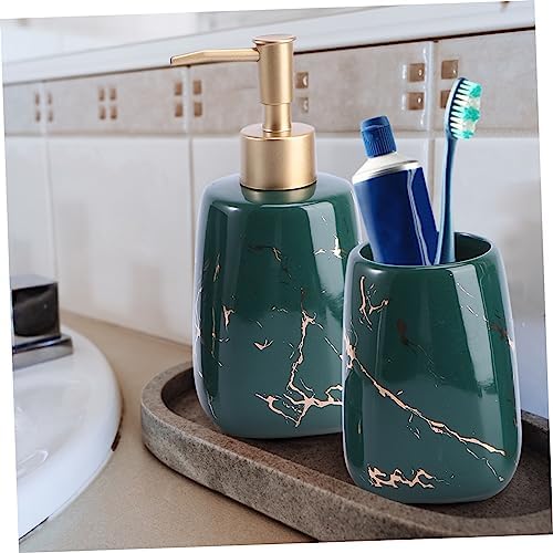 Elegant Marble Toothbrush Holder for the Bathroom