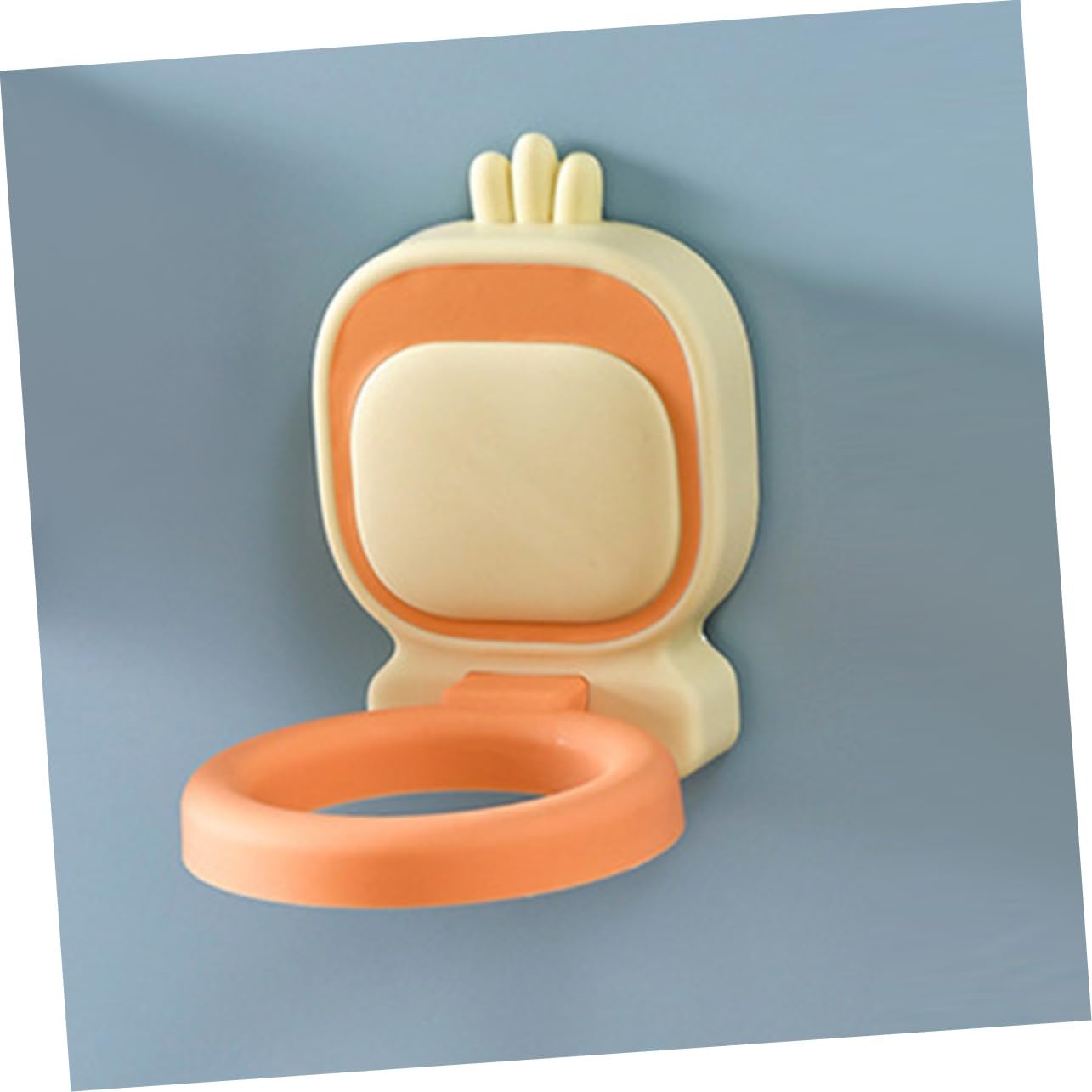 Eco-Friendly Toothbrush Cup - Wall-Mounted Organizer for Smooth Surfaces