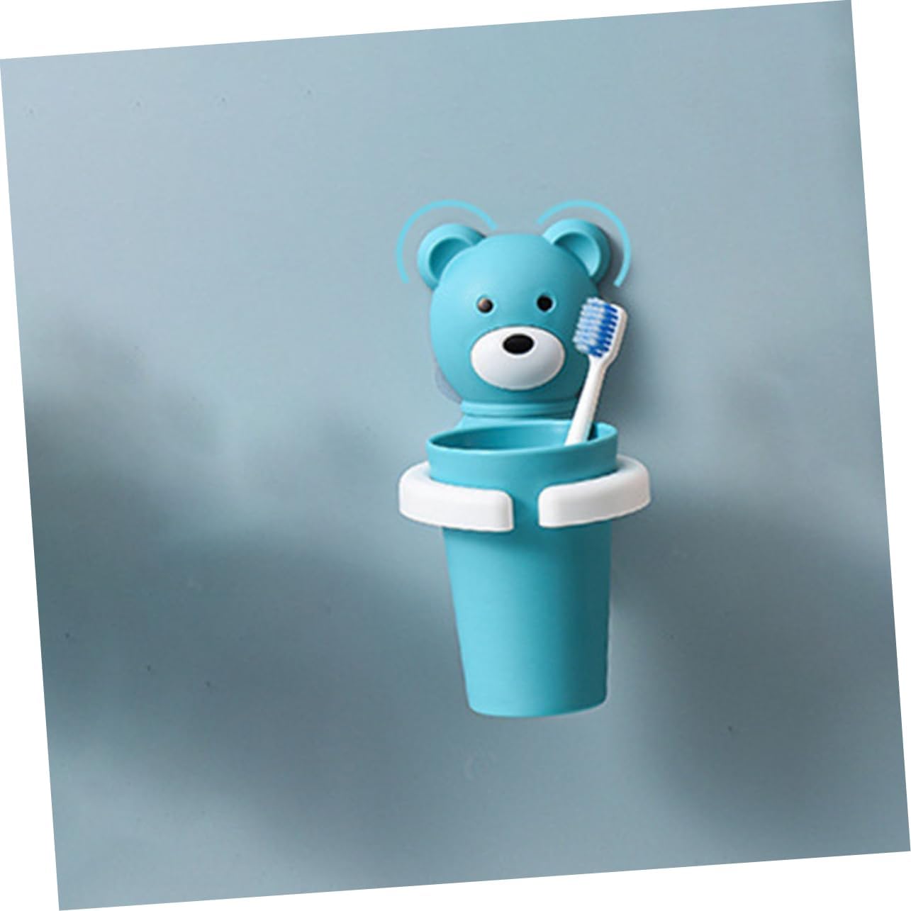NOLITOY Meowth Tooth Brush Mouth Wash Organizer for Kids