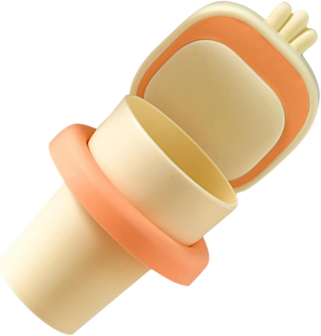 Stylish Heavy-Duty Wall-Mounted Toothbrush Holder with Creative Nail Design