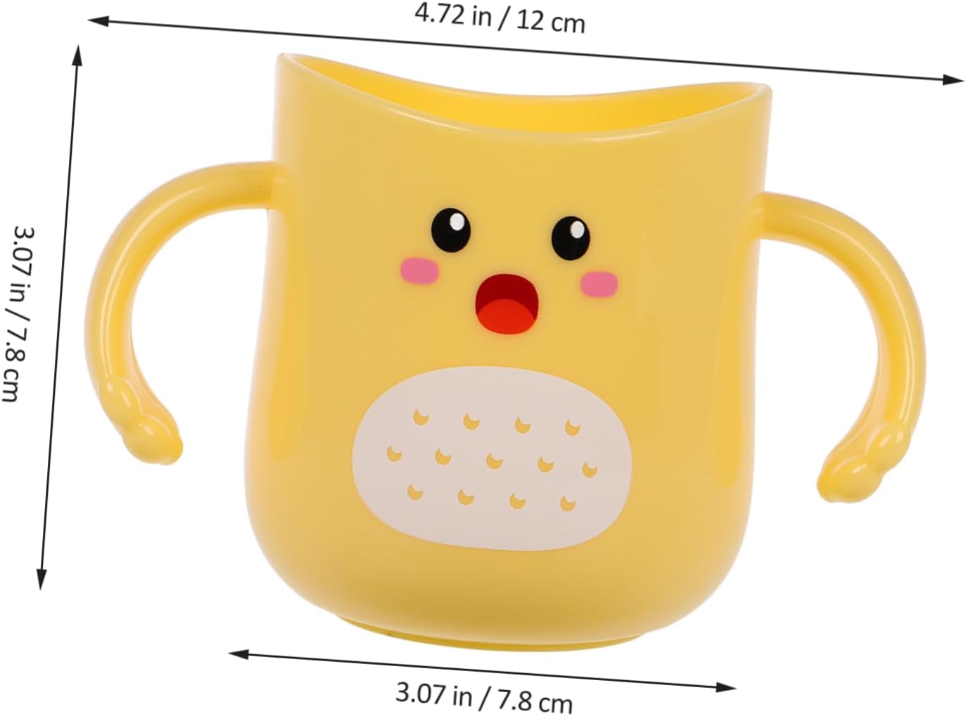 adorable cartoon toothbrush cup for kids