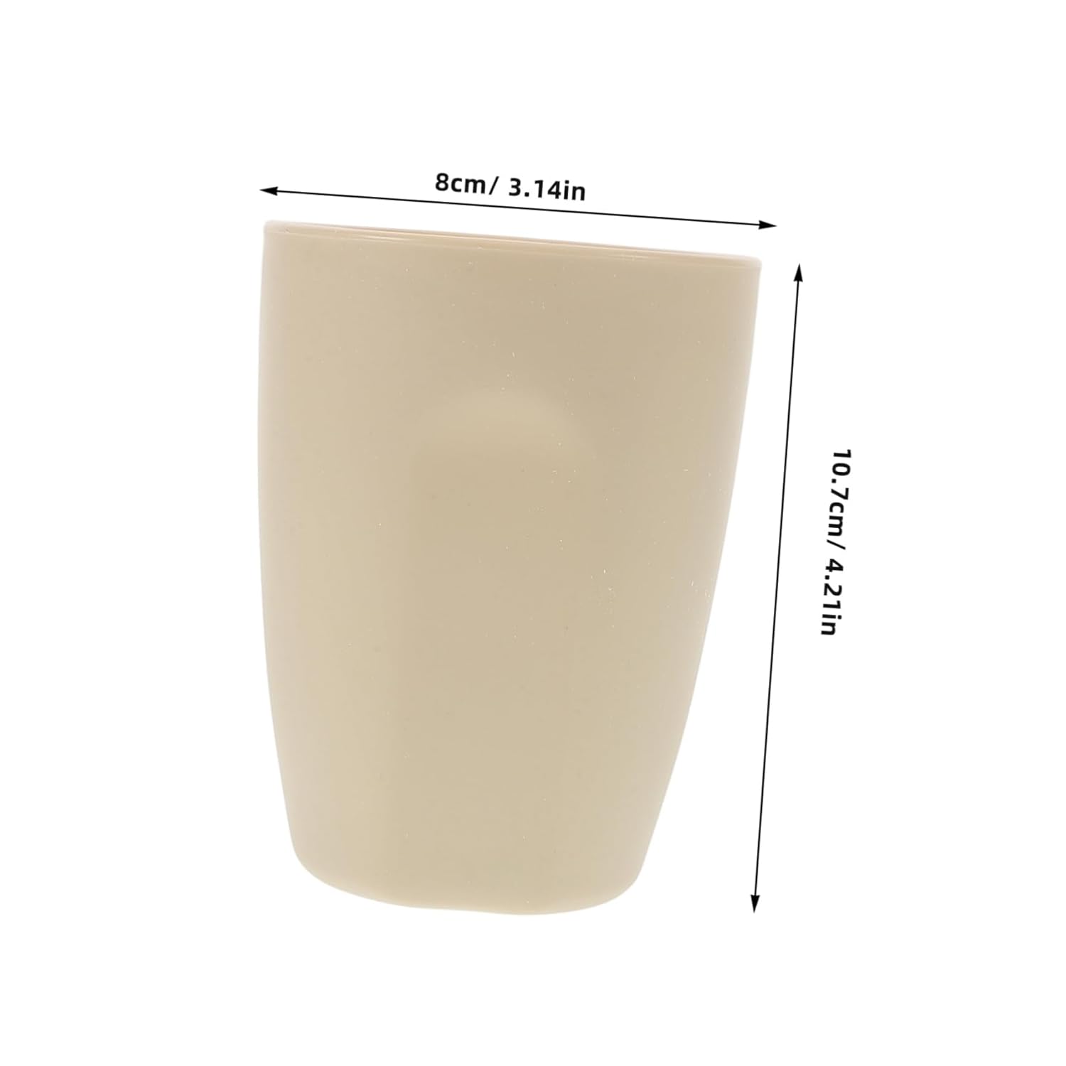 Sturdy Reusable Toothbrush Cup