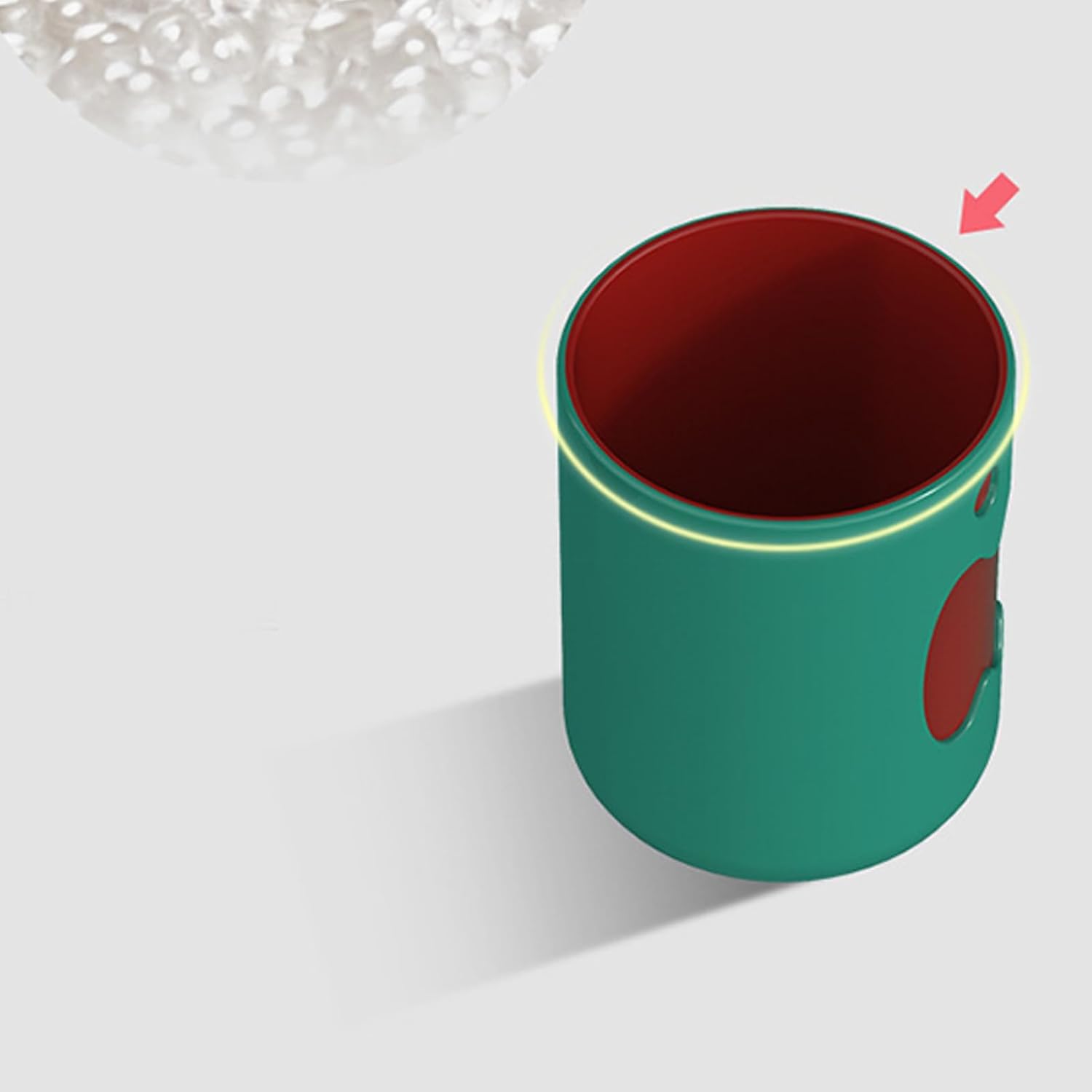 CHARMING REUSABLE TOOTHBRUSH CUP