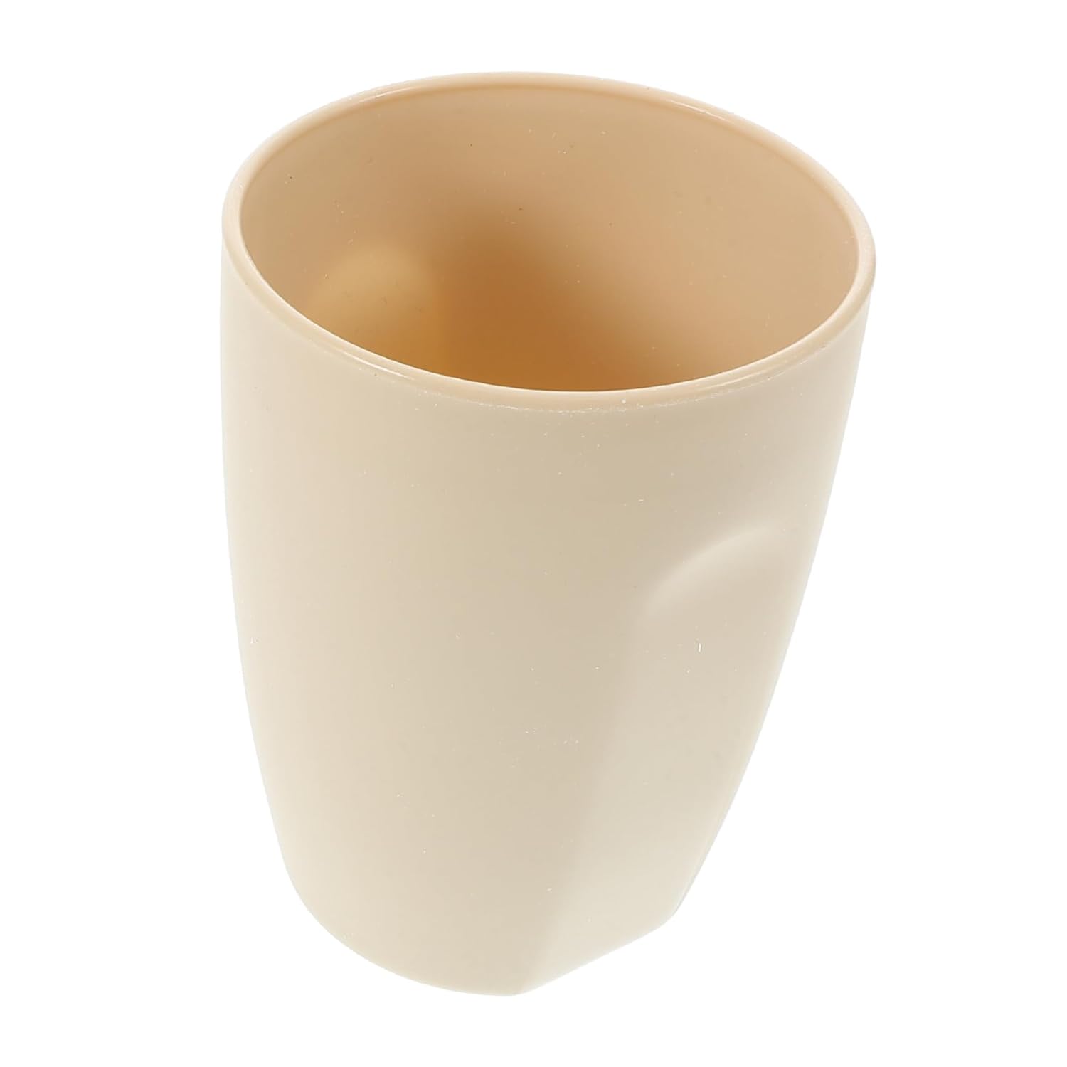 Bathroom Tumbler Toothbrush Holder Beige