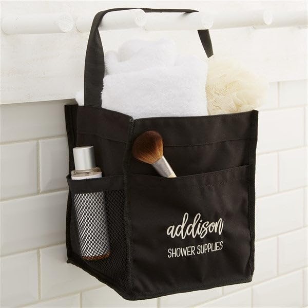 Personalization Universe - Embroidered Shower Caddy
