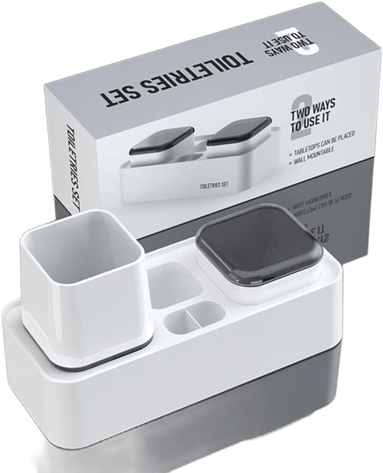 Sturdy and Versatile 2-Pack Toothbrush Holders
