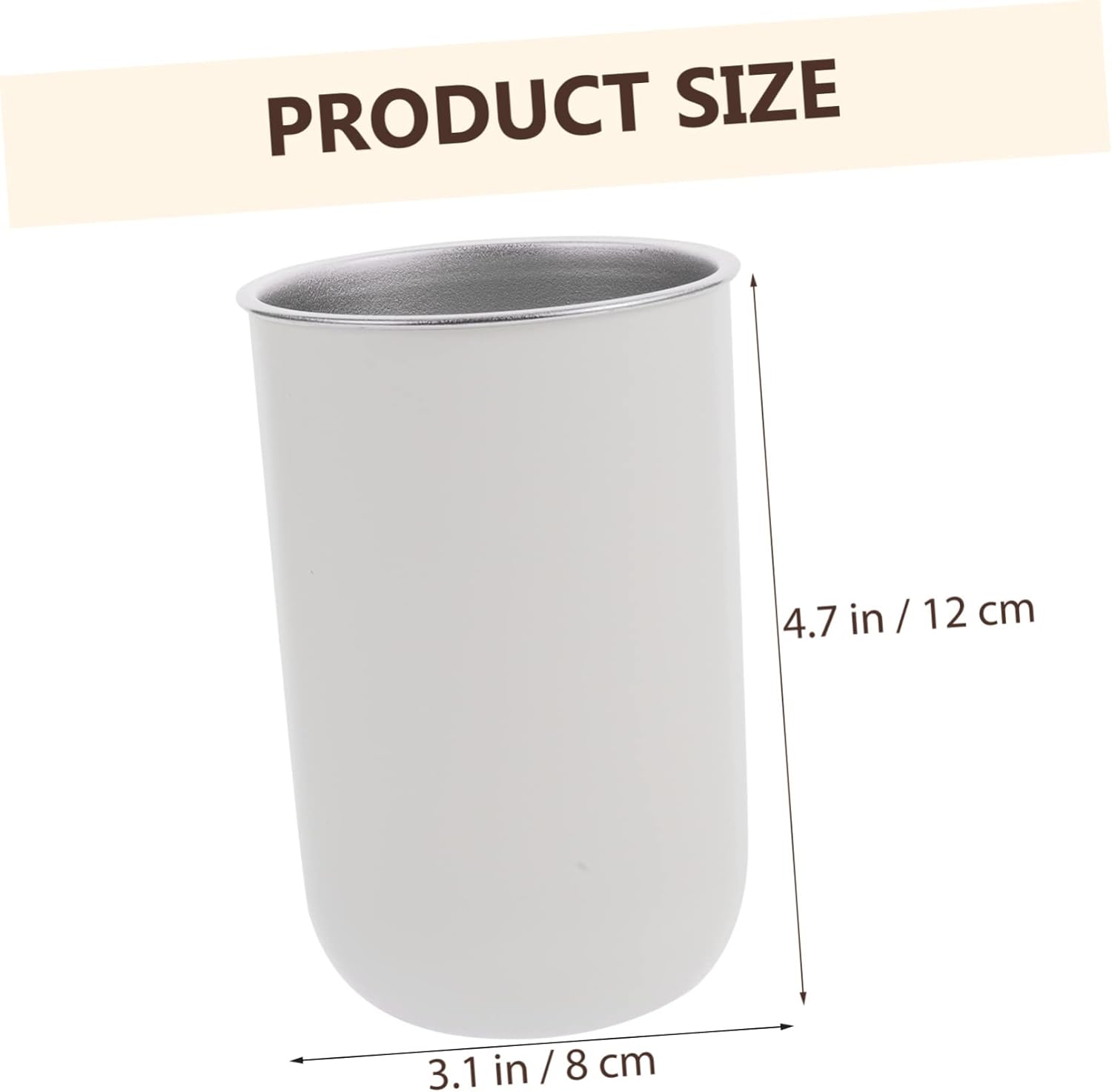 Anneome Stainless Steel Bath Mouthwash Holder