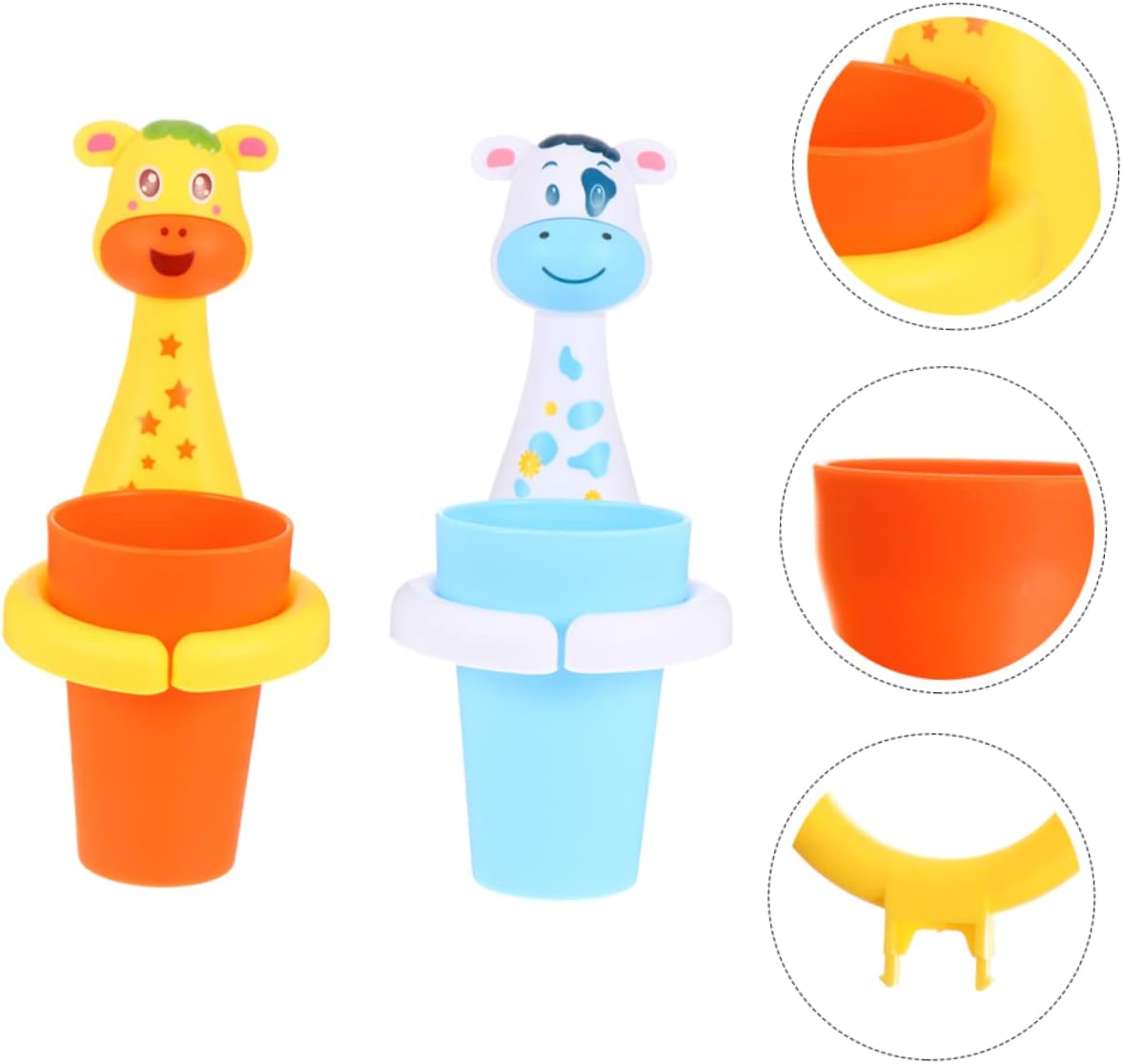 SOPOTUTU Cartoon Animal Toothbrush Holder