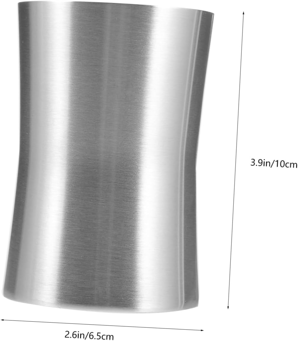 Stainless Steel Travel Toothbrush Cup