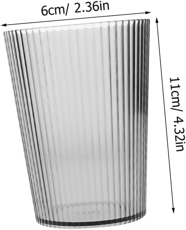 Chic 2-Pack Toothbrush Cup with Storage for the Bathroom
