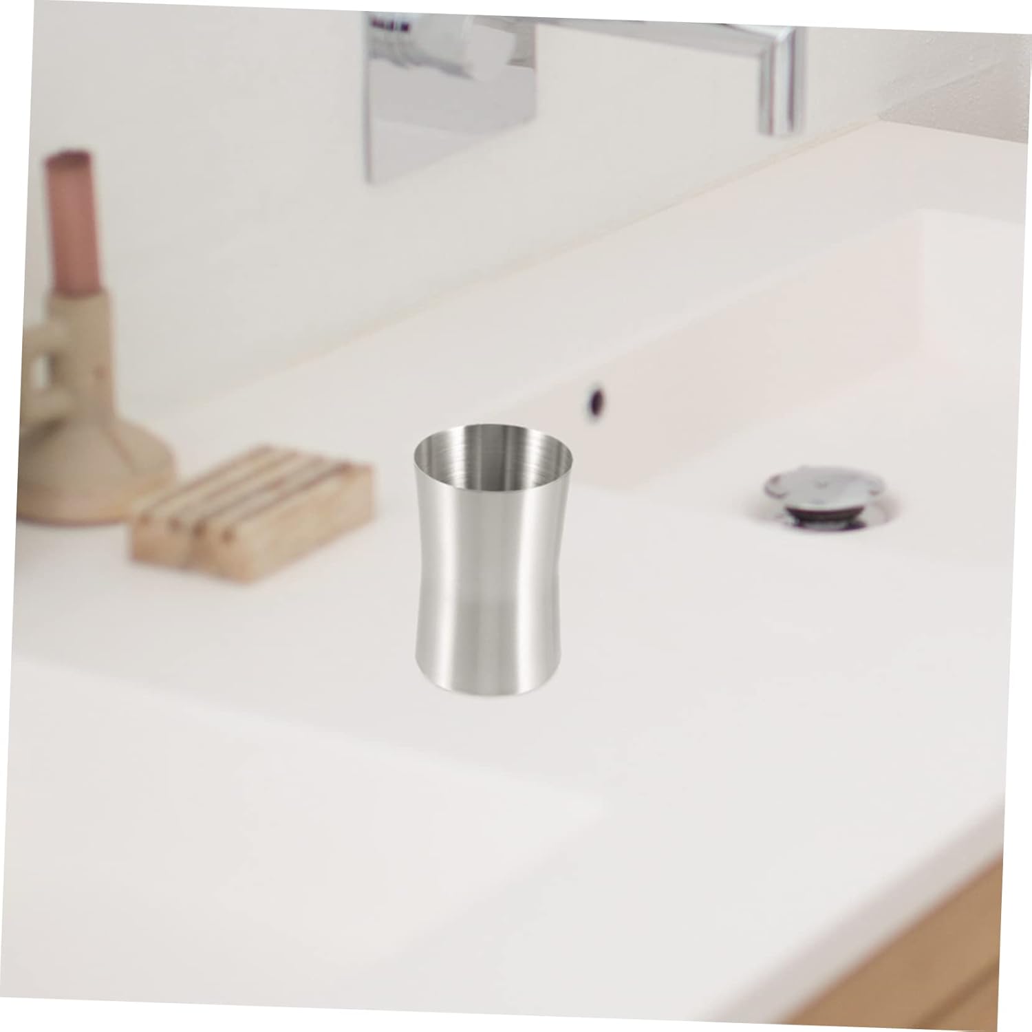 Stainless Steel Travel Toothbrush Cup