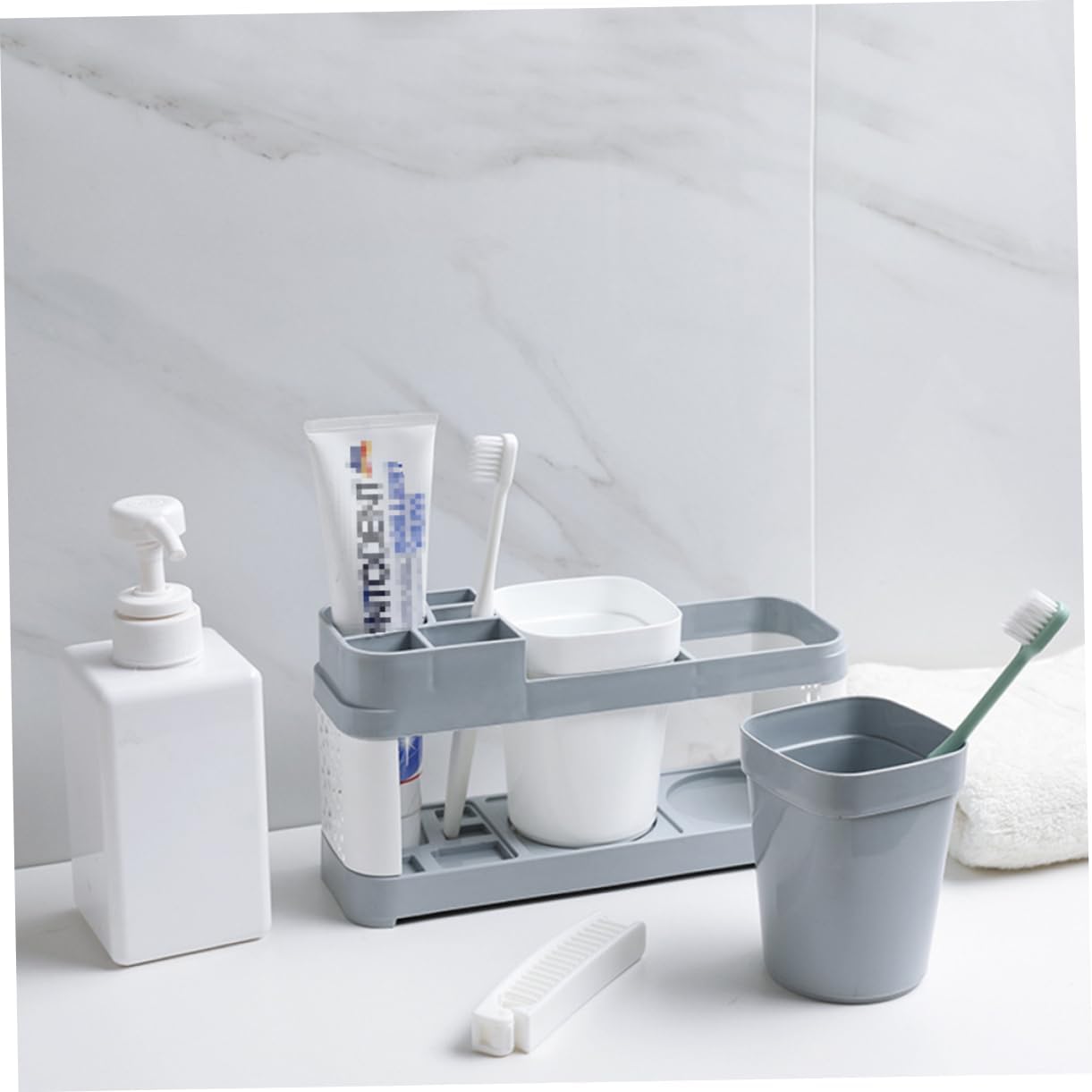 Easy Bisbee Storage Organizer - Perfect for Toothbrush and Toothpaste