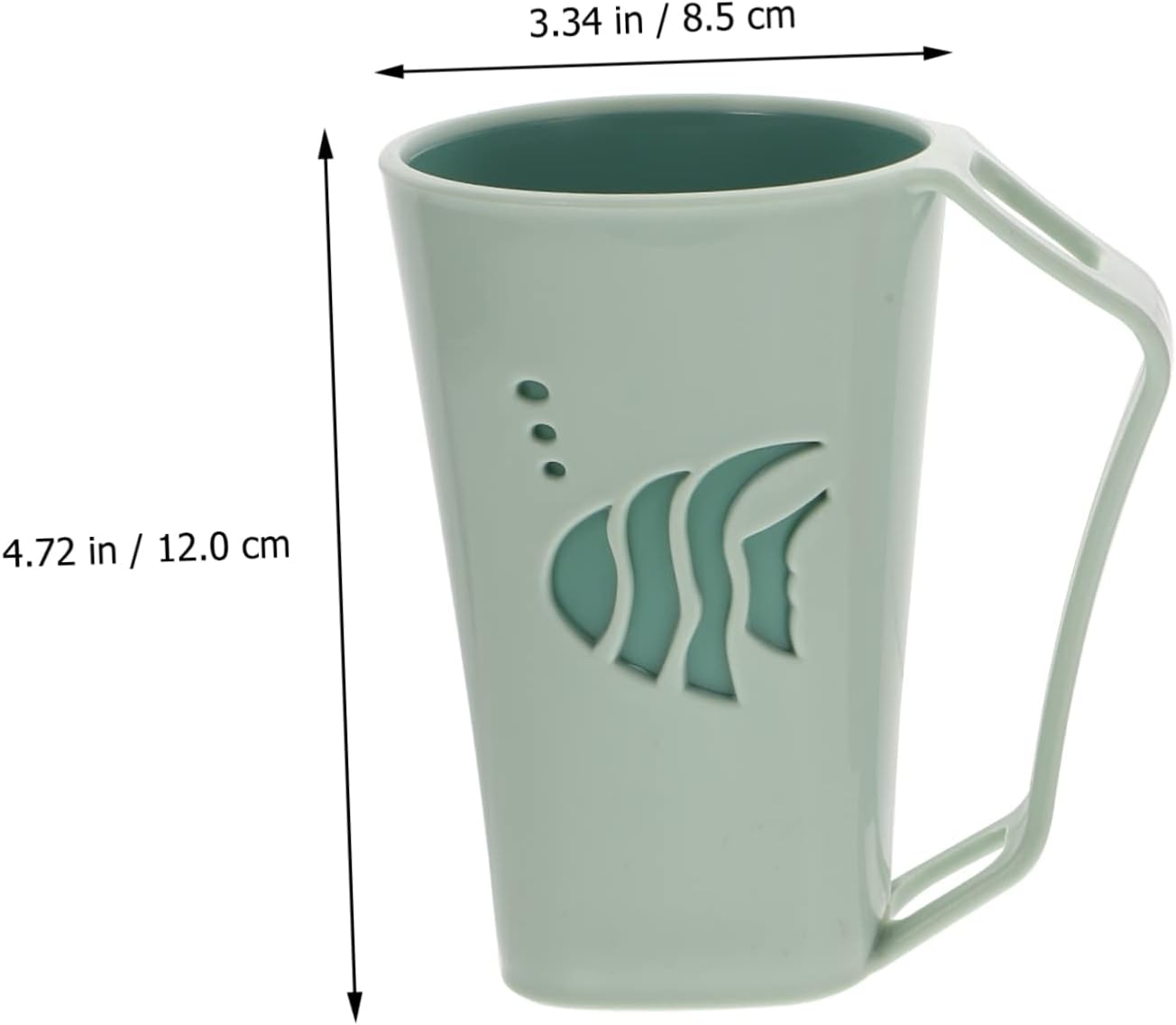 2-Piece Reusable Bathroom Cups for Tooth Rinsing