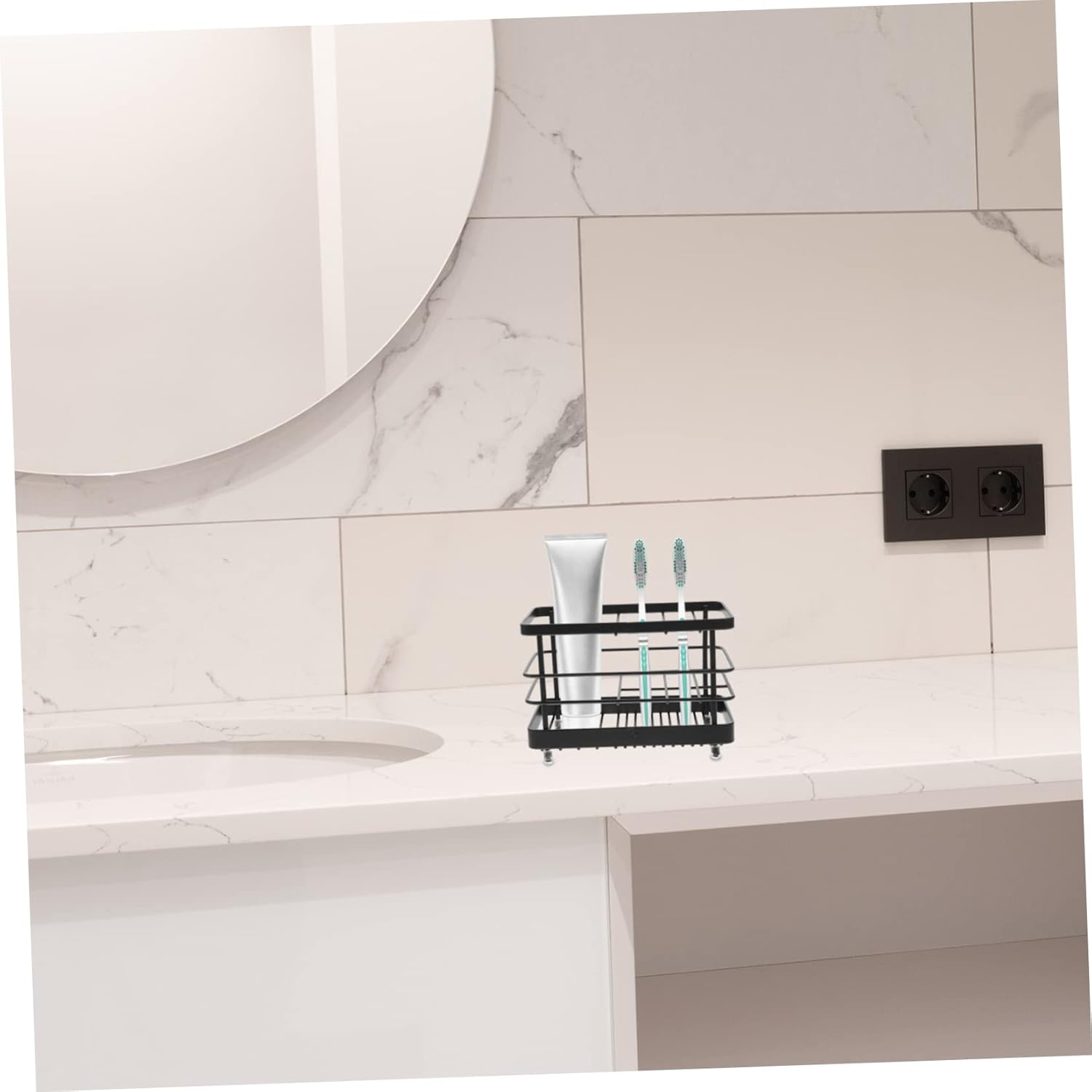 Premium Electric Toothbrush Holder with Storage