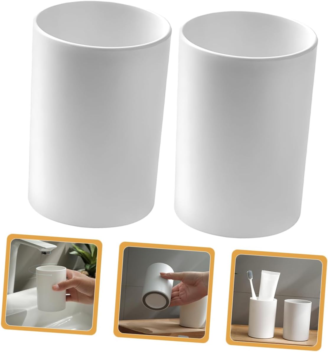 Alipis Toothbrush Mouthwash Cups for Travel