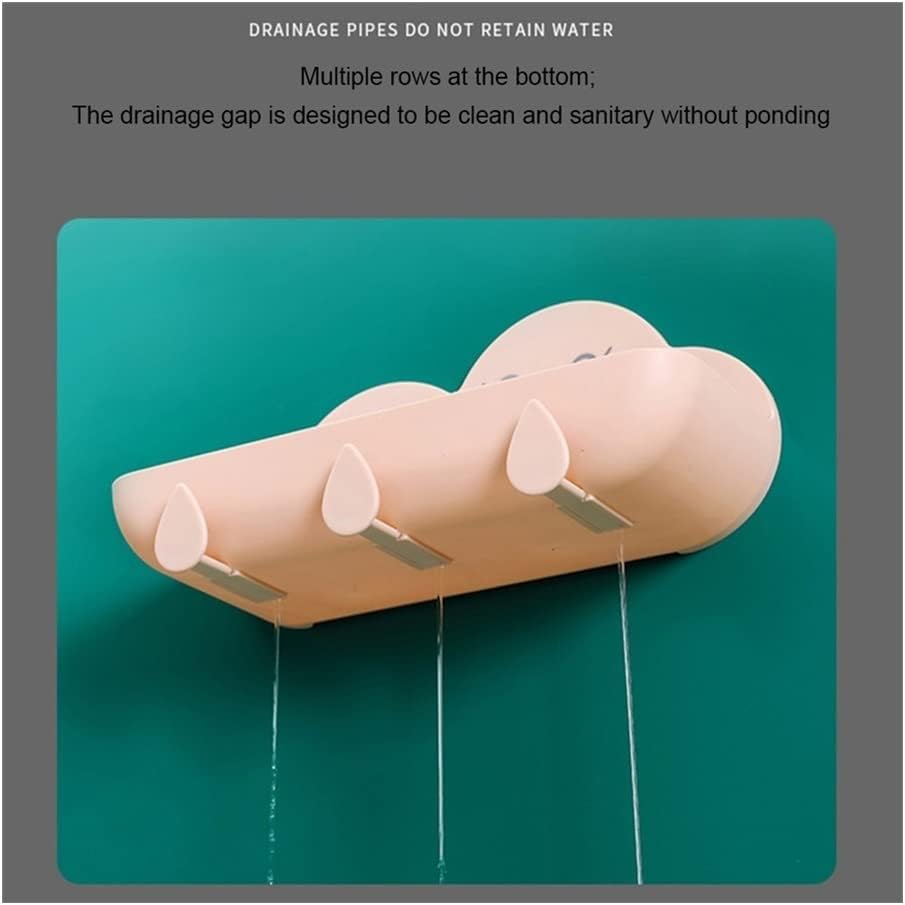 ANNBKA Pink Creative Pink Cloud-Shaped Shower Caddy