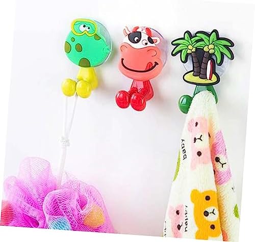 10pc Cartoon Wall Toothbrush Holder for Kids